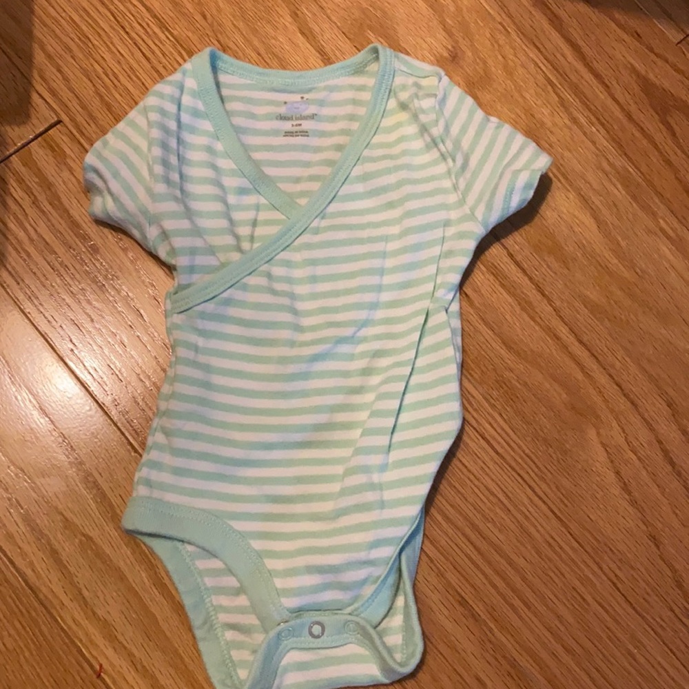 Cloud Island onesie and pant set.